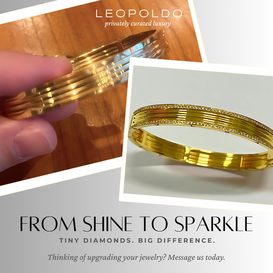This Bulgari Bangle Got a Diamond Upgrade