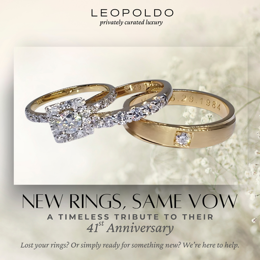 Honoring 41 Years with a New Set of Rings