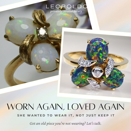 We gave her heirloom a modern update